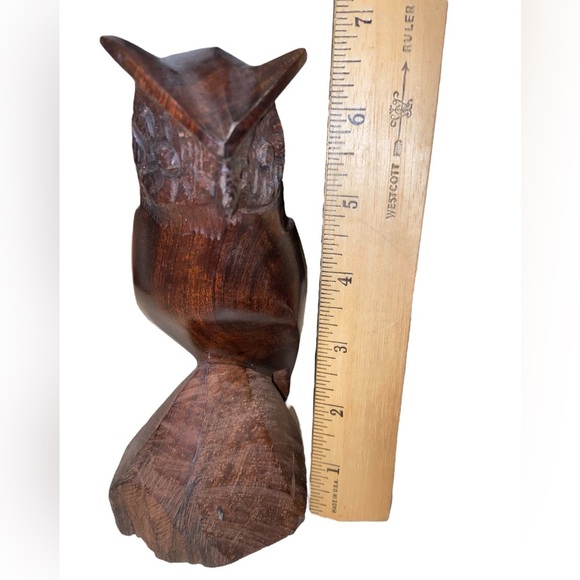 Stylized Brown Owl Decor Accent - Picture 6 of 6